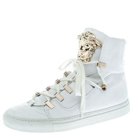 white versace top|all white Versace shoes.